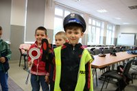 Spotkanie przedstawicieli Policji z dziećmi
