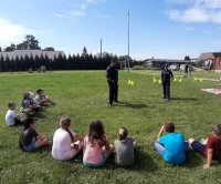 Policjanci na spotkaniu z dziećmi