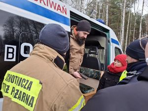 Policjanci biorą udział w ćwiczeniach dowódczo - sztabowych.