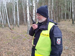 Policjanci biorą udział w ćwiczeniach dowódczo - sztabowych.