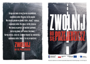 Plakat kampanii.