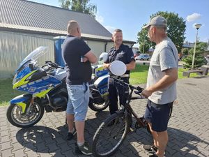 Spotkanie policjantów z mieszkańcami w Orli