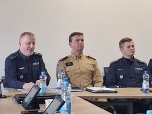 Policjanci spotkali się z mieszkańcami gminy Orla