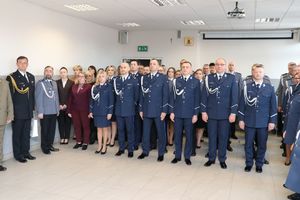 Pożegnasnie komendanta.