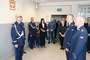 Pożegnasnie komendanta.