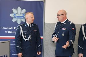 Pożegnasnie komendanta.