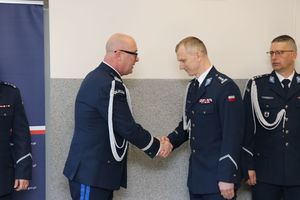 Pożegnasnie komendanta.