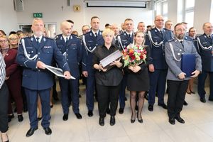 Pożegnanie komendanta.