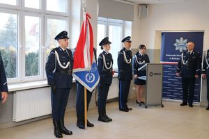 Pożegnanie komendanta.