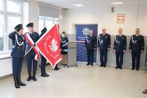 Pożegnanie komendanta.