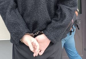 Policjanci zatrzymali osobę podejrzaną.